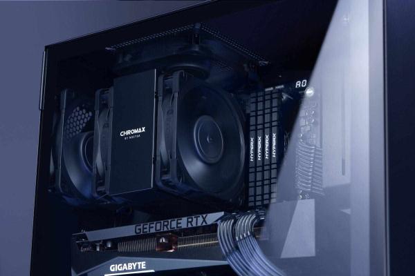 Kryt chladiča CPU NOCTUA NA-HC8 chromax.čierna, čierna4