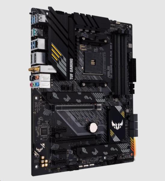 ASUS MB Sc AM4 TUF GAMING B550-PLUS (WI-FI) II,  AMD B550,  4xDDR4,  1xDP,  1xHDMI,  WI-FI4