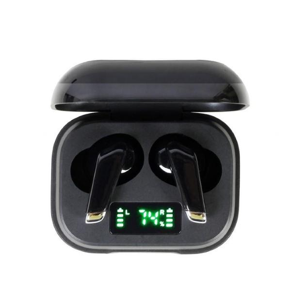 GEMBIRD sluchátka FitEar-X300B,  Bluetooth,  TWS,  černá2