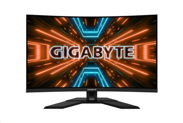 GIGABYTE LCD - 31,5" Gaming monitor M32QC QHD, 2560 x 1440, 165Hz, 3000:1, 350cd/m2, 1ms, 2xHDMI 2.0, 1xDP, 1xUSB-C, VA4