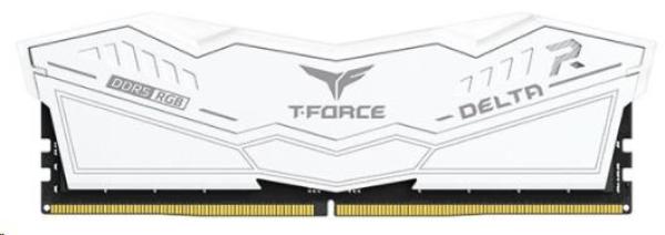 DIMM DDR5 32GB 6400MHz,  CL40,  (KIT 2x16GB),  T-FORCE DELTA RGB,  biela2