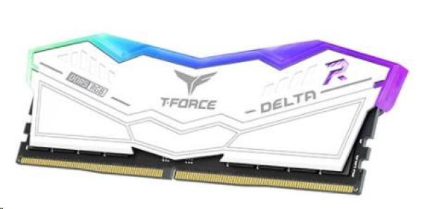 DIMM DDR5 32GB 6400MHz,  CL40,  (KIT 2x16GB),  T-FORCE DELTA RGB,  biela4