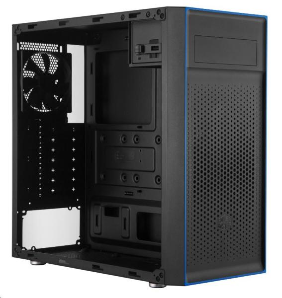 Cooler Master case MasterBox E501L,  ATX,  1x 120mm Fan,  Černá4