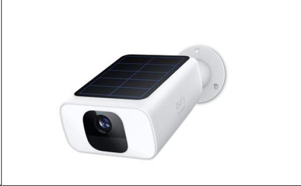 Anker Eufy SoloCam S40 - Samostatná bezdrátová 2K kamera,  solární napájení,  90dB alarm,  reflektro 600 lumenů, 