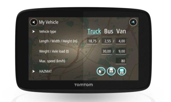 Bazar - TomTom GO PROFESSIONAL 6250 - z opravy,  nový kus v náhradním balení