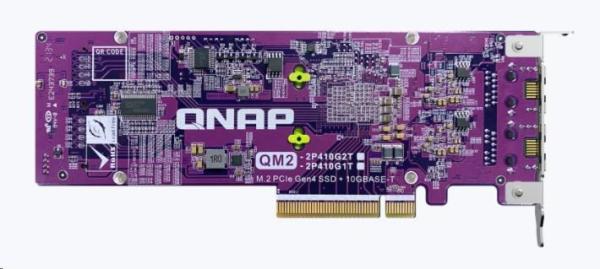 QNAP QM2 Card - QM2-2P410G2T2