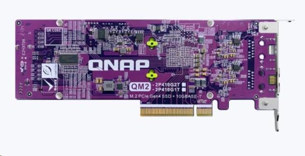 QNAP QM2 Card - QM2-2P410G1T4