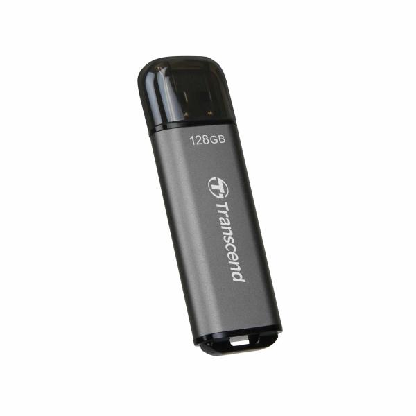 TRANSCEND Flash disk 128GB JetFlash®920,  TLC,  USB 3.2 (R:420/ W:400 MB/ s) čierna