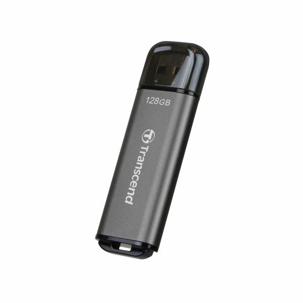 TRANSCEND Flash disk 128GB JetFlash®920,  TLC,  USB 3.2 (R:420/ W:400 MB/ s) čierna1