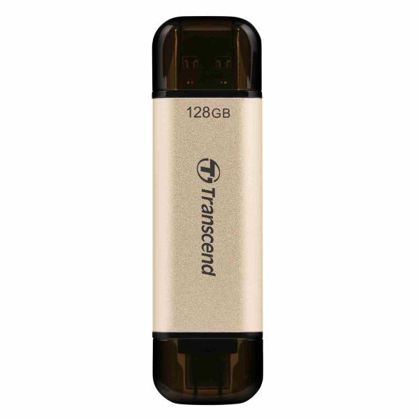 TRANSCEND Flash disk 128GB JetFlash®930C,  TLC,  USB 3.2/ USB typu C (R:420/ W:400 MB/ s) čierna