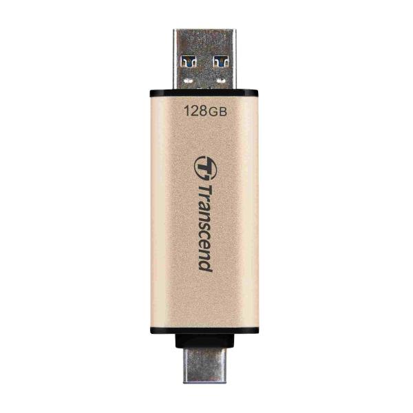TRANSCEND Flash disk 128GB JetFlash®930C,  TLC,  USB 3.2/ USB typu C (R:420/ W:400 MB/ s) čierna2