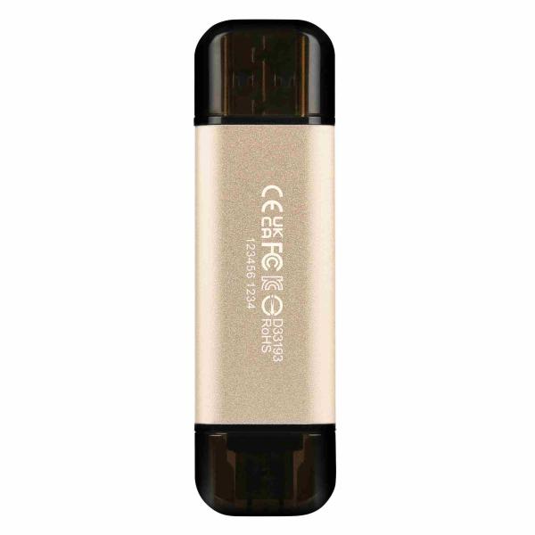 TRANSCEND Flash disk 128GB JetFlash®930C,  TLC,  USB 3.2/ USB typu C (R:420/ W:400 MB/ s) čierna3