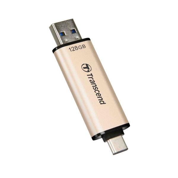 TRANSCEND Flash disk 128GB JetFlash®930C,  TLC,  USB 3.2/ USB typu C (R:420/ W:400 MB/ s) čierna2