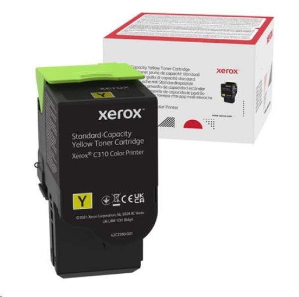 Žltá tonerová kazeta Xerox so štandardnou kapacitou pre C31x (2 000 strán)