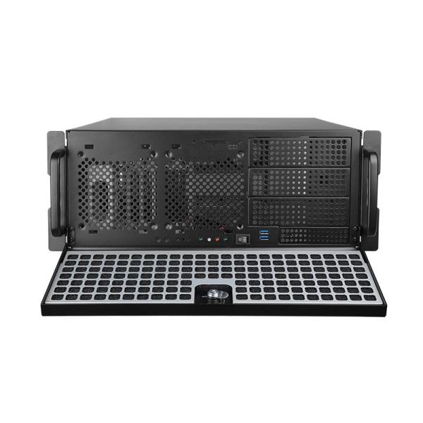 CHIEFTEC skříň Rackmount 4U ATX/ mATX,  UNC-409S-B-OP,  bez zdroje,  černá1
