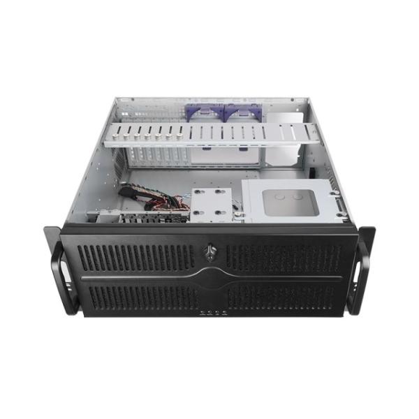 CHIEFTEC Rackmount 4U ATX/mATX, UNC-409S-B, 400W PSF-400B, čierna2