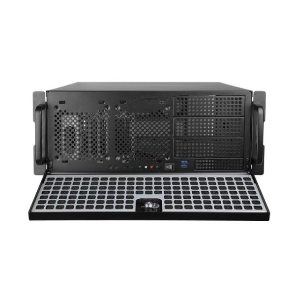 CHIEFTEC Rackmount 4U ATX/mATX, UNC-409S-B, 400W PSF-400B, čierna3