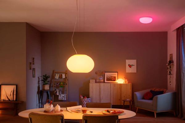 PHILIPS Flourish Závěsné svítidlo,  Hue White and color ambiance,  230V,  1x39.5W integr.LED,  Bílá7