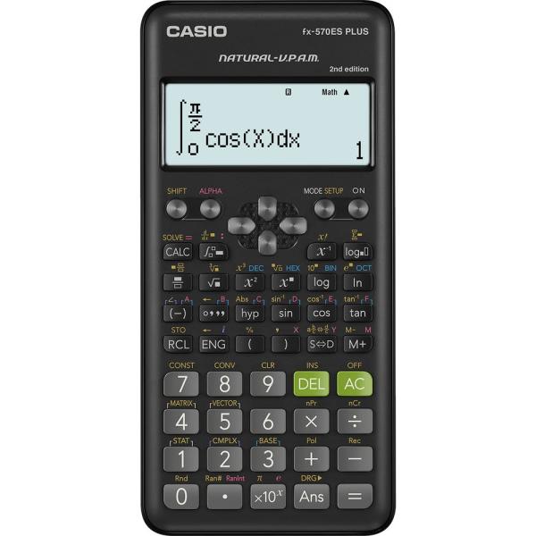 CASIO kalkulačka FX 570ES PLUS 2E,  školní,  krabička