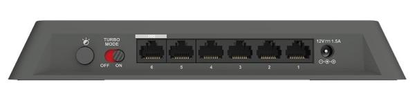 D-Link DMS-106XT 6-portový multi-gigabitový neriadený prepínač,  5x 2, 5G,  1x 10G1