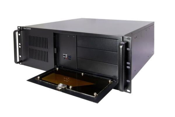 serverová skriňa 1stCOOL IPC 4U-450,  19" Rack Black,  bez zdroja napájania4