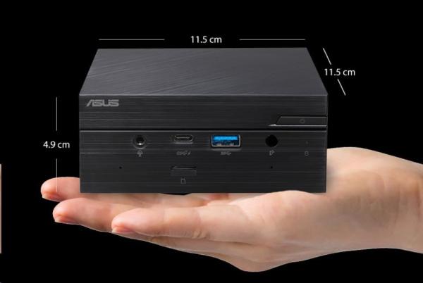 ASUS PC PN41-BC034ZVS1 Cel N5100 4GB 128GB G3 SSD+1slot 2.5" 2.5G LAN Wifi HDMI 2.0 miniDP USB-C VGA Win11 PRO FANLESS4