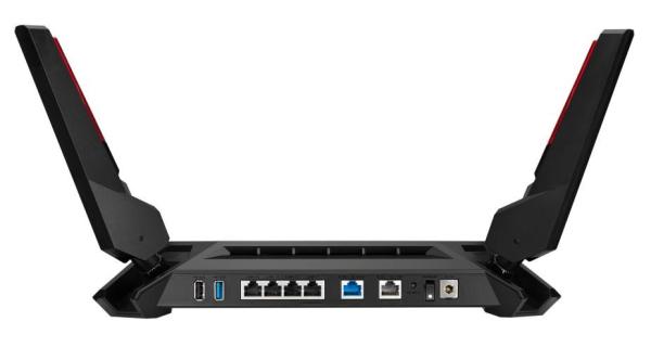 ASUS GT-AX6000 (AX6000) WiFi 6 Extendable Gaming Router,  2.5G porty,  AiMesh,  4G/ 5G Mobile Tethering5