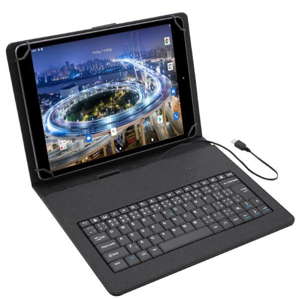 puzdro iGET S10C s klávesnicou pre 10" tablet,  čierne5