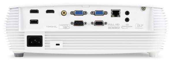 ACER Projektor P5535- DLP 3D, 1080p, 4500Lm, 20000:1, HDMI, VGA, RJ-45, 4500h, repr16W3