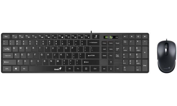 Genius set klávesnica + myš SlimStar C126 CZ+ SK