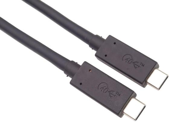 PREMIUMCORD USB4™ 40Gbps 8K@60Hz kábel Thunderbolt 3,  0, 5 m