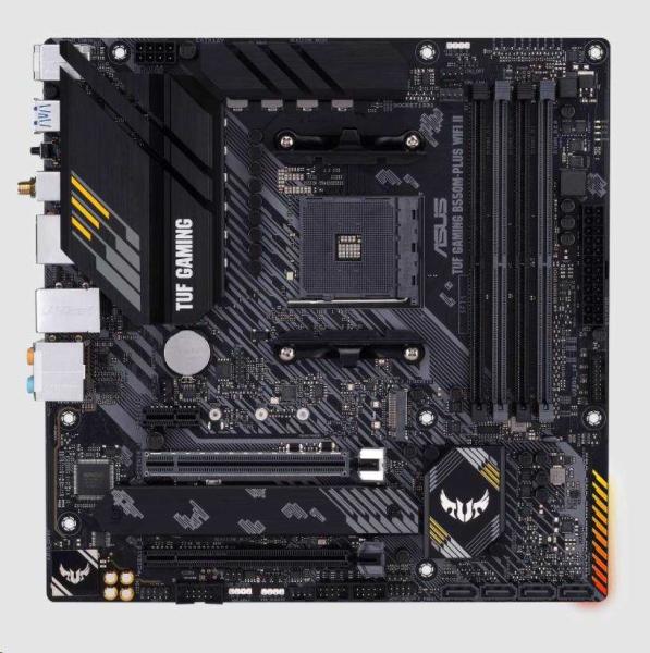 ASUS MB Sc AM4 TUF GAMING B550M-PLUS WIFI II,  AMD B550,  4xDDR4,  1xDP,  1xHDMI,  WI-FI,  mATX1