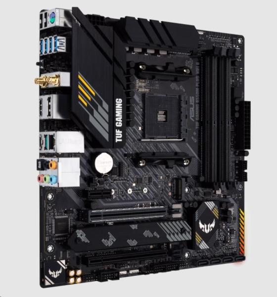 ASUS MB Sc AM4 TUF GAMING B550M-PLUS WIFI II,  AMD B550,  4xDDR4,  1xDP,  1xHDMI,  WI-FI,  mATX2