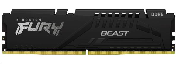 DIMM DDR5 16GB 6000MHz CL40 KINGSTON FURY Beast Black1