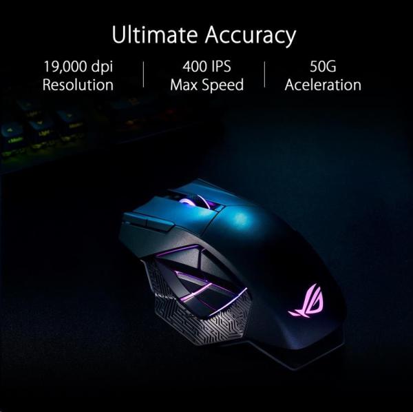 Myš ASUS ROG SPATHA X (P707), bezdrôtová, čierna12