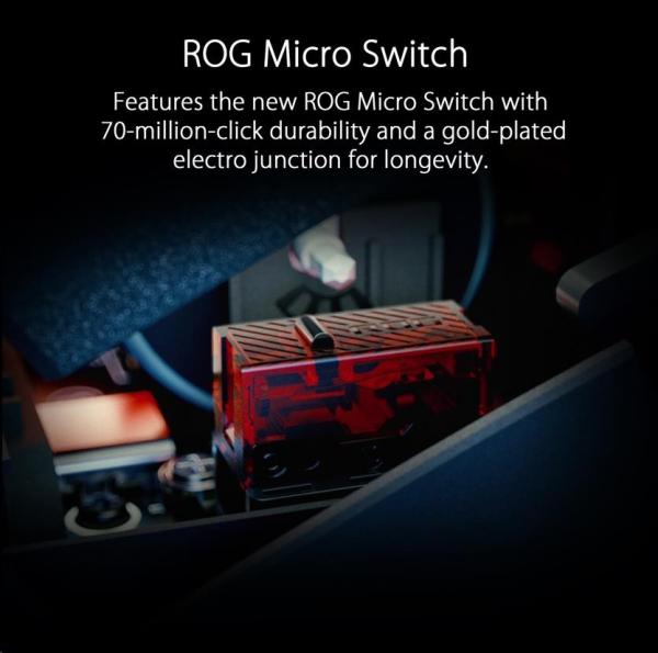 Myš ASUS ROG SPATHA X (P707), bezdrôtová, čierna14