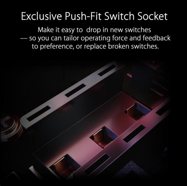 Myš ASUS ROG SPATHA X (P707), bezdrôtová, čierna16