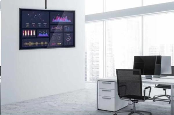 MANHATTAN Stropní držák TV,  natáčecí (0-25°/ 360°,  37”-70”,  max. 50kg)4