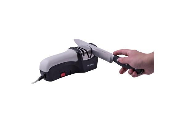 Orava BN-30 brousek nožů, 10 W, 70 dB, dvoustupňový ostřící systém, safírové kotouče / keramické tyče2