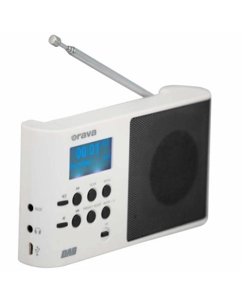 ORAVA DAB W Digitální DAB  FM přenosné rádio6