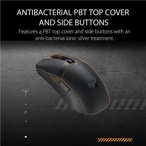 Myš ASUS TUF GAMING M4 WL (P306),  čierna9