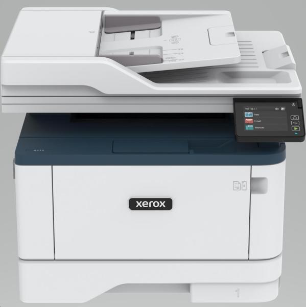 Xerox B315V_DNI B&W laser. MFZ,  A4,  512 MB,  DUPLEX,  DADF,  40 strán za minútu,  Ethernet/ Wifi/ USB,  Apple AirPrint