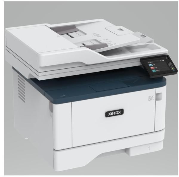 Xerox B315V_DNI B&W laser. MFZ,  A4,  512 MB,  DUPLEX,  DADF,  40 strán za minútu,  Ethernet/ Wifi/ USB,  Apple AirPrint2