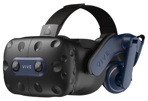 HTC Vive Pro 2 HMD brýle pro virtuální realitu,  2x 2448x2448px 5K rozlišení,  120Hz,  FOV 120°,  černá/ modrá5