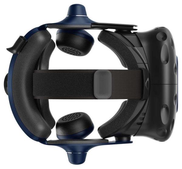 HTC Vive Pro 2 HMD brýle pro virtuální realitu,  2x 2448x2448px 5K rozlišení,  120Hz,  FOV 120°,  černá/ modrá1