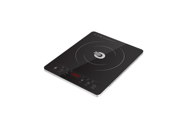 Orava VP-22i indukční varná deska,  2000 W,  9 volitelných stupňů,  LED displej,  50 dB,  časovač,  digitální ovládání,  černá