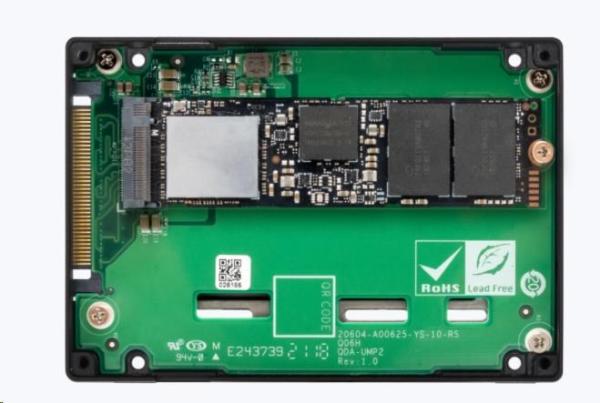 QNAP QDA-UMP4 diskový adaptér 1x M.2 NVMe SSD do U.2 PCIe SSD2