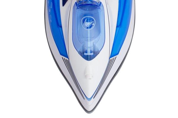 Orava ZE-301 napařovací žehlička, 2600 W, Anti-Drip, Anti-Calc, Self-Clean, 320 ml, bílá / modrá5