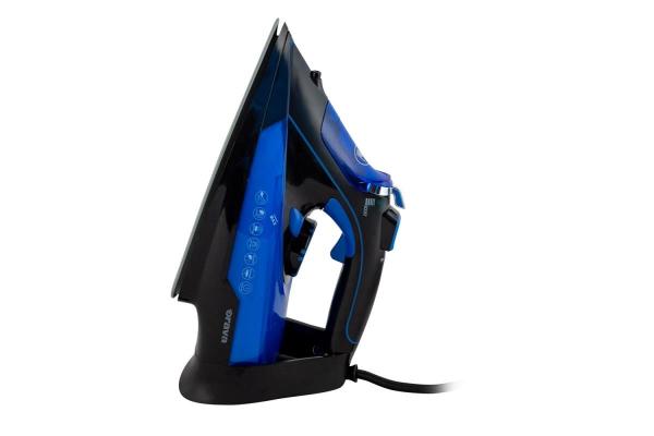 Orava ZE-302 napařovací žehlička,  2800 W,  Anti-Drip,  Anti-Calc,  Self-Clean,  320 ml,  modrá /  černá3