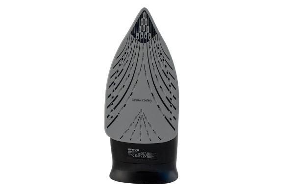Orava ZE-302 napařovací žehlička,  2800 W,  Anti-Drip,  Anti-Calc,  Self-Clean,  320 ml,  modrá /  černá4
